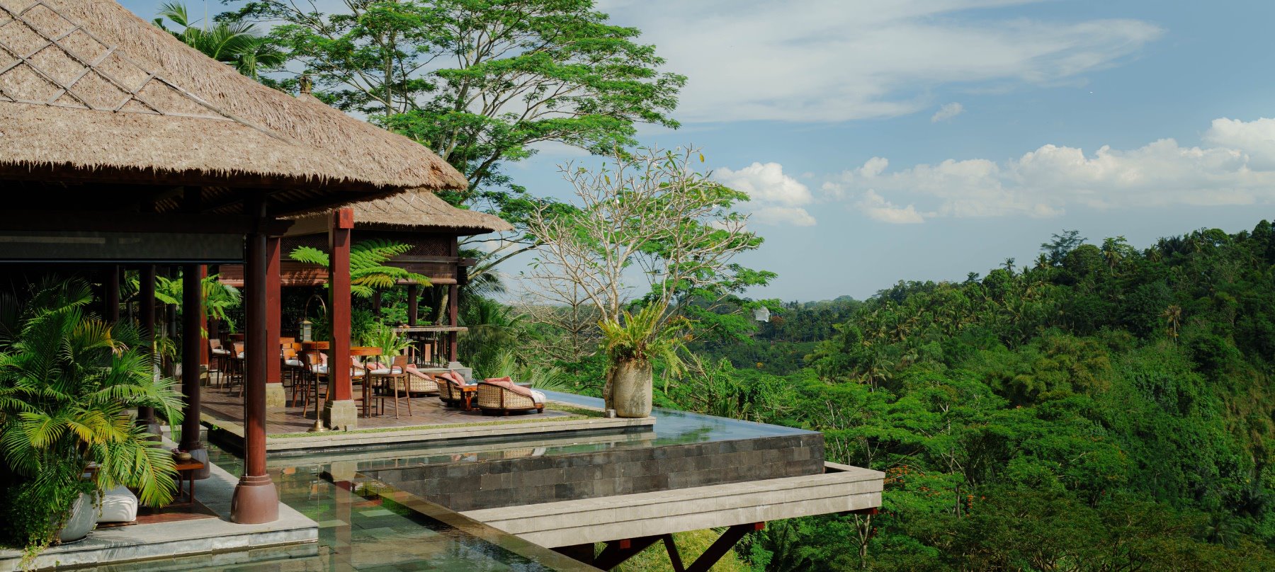 Ambar Ubud Bar Sunset